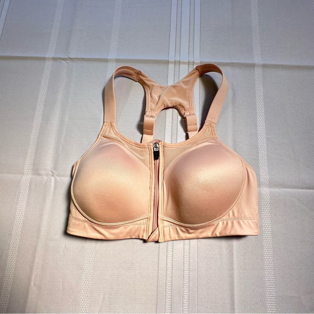 Calia By Carrie Underwood Women&s Go All Out Zip Front Sports‎ Bra